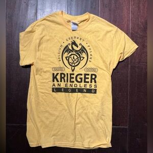 Gildan Bright Yellow Graphic Tee